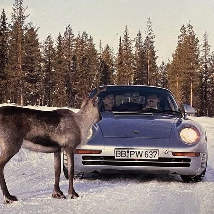 シナモン When Porsche Tested the 959 in the Arctic | Timeless Journal